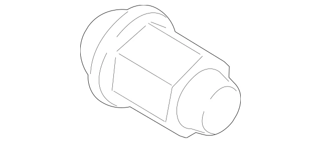 Paquete de 4 tuercas de rueda OEM BE5Z-1012-A Ford Fiesta 2011-2013 Foto 2 de 4