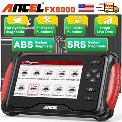 Full System OBD2 Scanner Diagnostic Tool Code Reader for Dodge Chrysler Ford GM