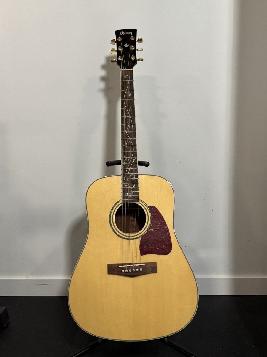 RARE Ibanez AW40-NT Artwood Acoustic Guitar w/ Tree Of Life