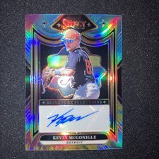 Panini Select Signature Selections Kevin McGonigle Blue Prizm Auto 07/25