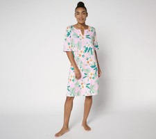 Liberare Women's Dress Sz M 100% Cotton Personality Printed Multi-colored