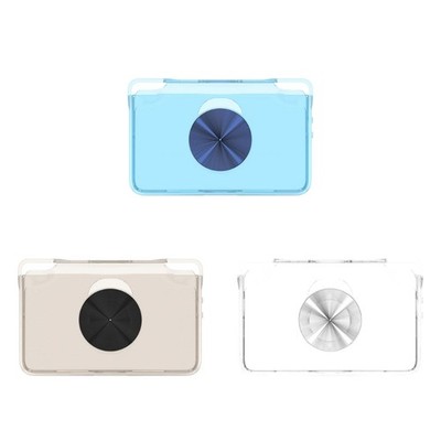 Transparent Skin Sleeve for Retroid Pocket Flip 2 Dustproof Housing Case Shell