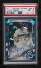 2021 Topps Chrome Sapphire Rookie Jarred Kelenic #RA-JK PSA 10 GEM MT Auto v9t
