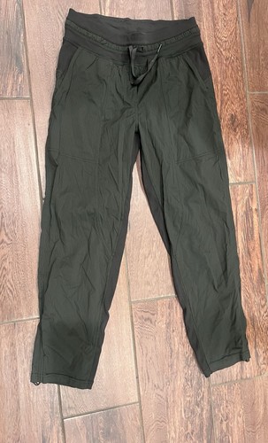 Lululemon Women's Dance Studio Unlined Pants Olive Green Size 6