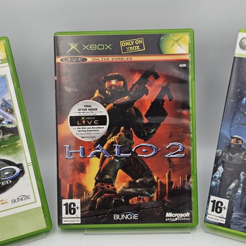 Halo Combat Evolved + Halo 2 + Halo Wars Original Xbox & Xbox 360 Bundle Lot - Picture 3 of 11