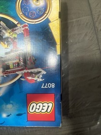 LEGO 8077 Deep Sea Rescue Team Base Atlantis Exploration HQ New Factory Sealed