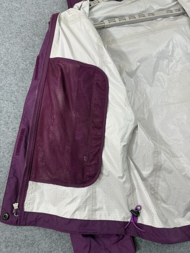 Marmot Rain Full Zip Hooded Jacket Women’s S Purple - Picture 5 of 11