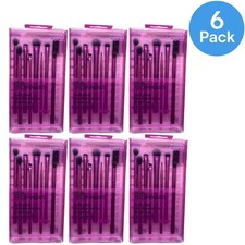 Real Techniques Everyday Eye Essentials Makeup Brush Set 8 Piece 6 Pack New
