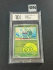 Pokemon TCG S-Chinese 151C Bulbasaur 001/151 Master Ball Holo Mint Card Grade 10