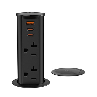 20 Amp 2 Inch Pop up Outlet for Countertop with PD20W USB Ports,Pop up Socket wi