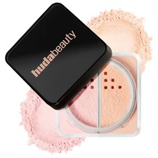 HUDA BEAUTY Easy Bake Blurring Loose Baking  Setting Powder Cherry Peach