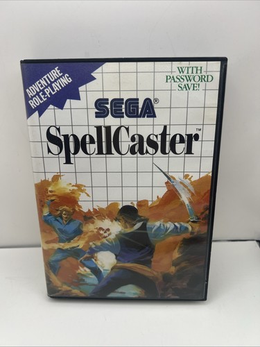 SpellCaster (Sega Master 1989) 100 Authentic (Ships Immediately Upon Payment )