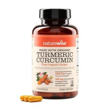 NatureWise Curcumin Turmeric 2250mg - 95 Curcuminoids and Bio