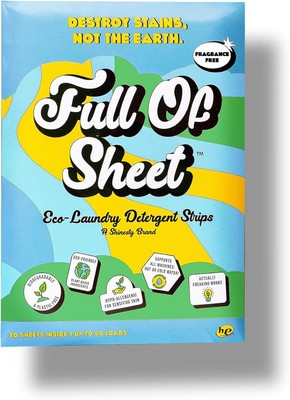 Shinesty Full of Sheet Eco-Laundry Detergent Strips | Hypoallergenic & Plasti...