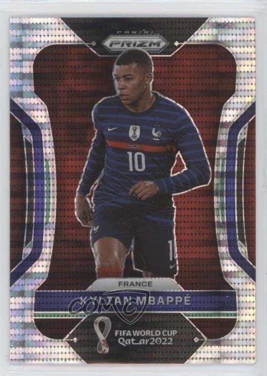 2022 Panini Prizm World Cup Qatar Breakaway Kylian Mbappe Mbappé #101 0fo5