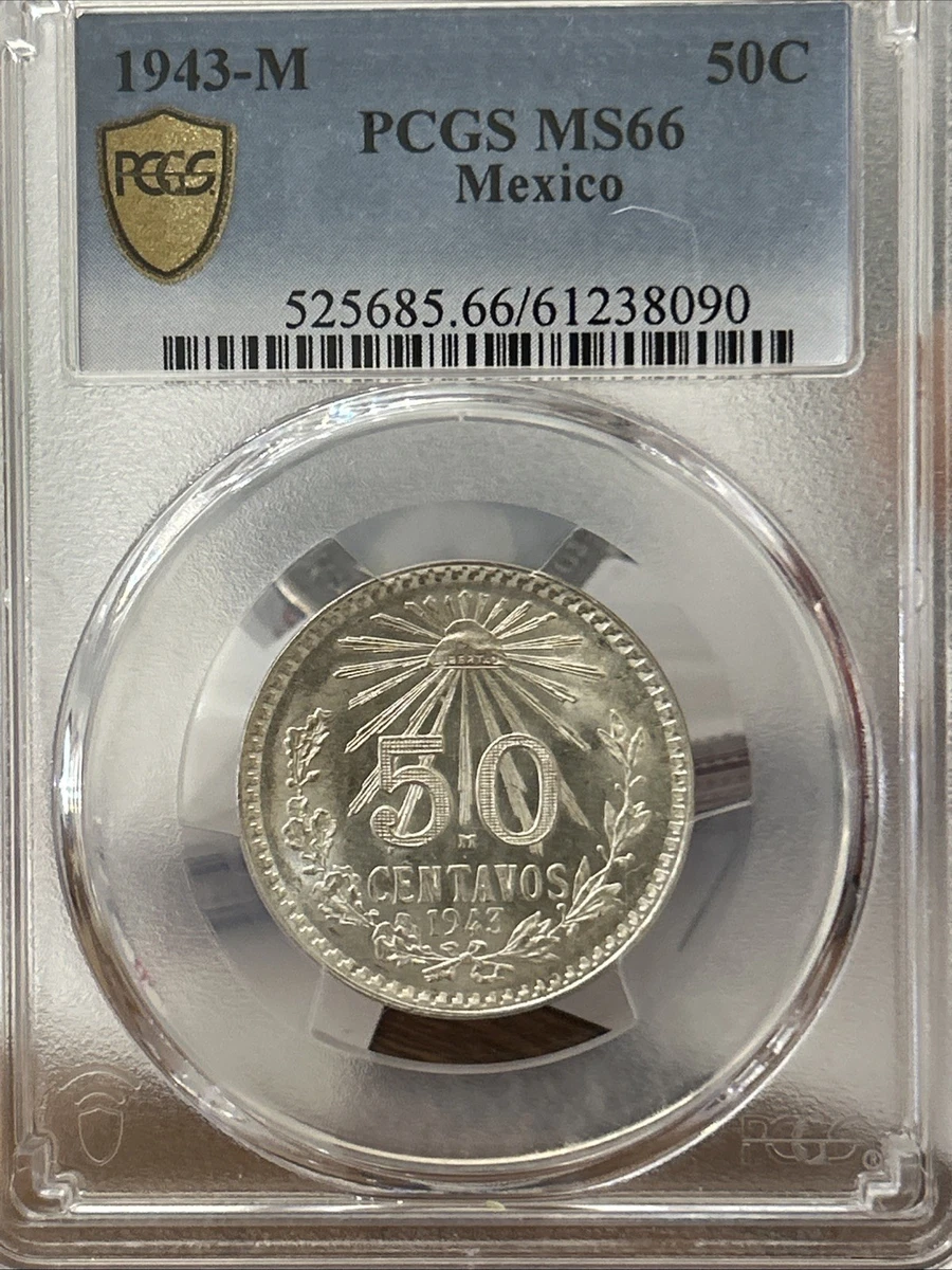 50 Centavos Silver 1943 Year Mexican Coins (1905-Now) for sale | eBay