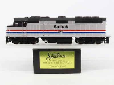 HO Scale Bachmann Spectrum 87007 AMTK Amtrak Phase III EMD F40PH Diesel #346