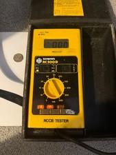 Seaward RC500D RCCB Tester Powers On | Vintage Electrical Test Unit + Case