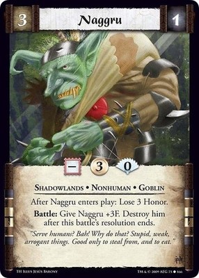 Naggru - The Harbinger - Legend of the Five Rings CCG