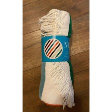 STRIPED ROUND Beach Towel Oversized Soft Absorbent LARGE with Fringe 60" NEW