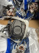 3M Half Facepiece Respirator 😷 | Industrial Reusable Mask 6200