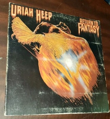 Return To Fantasy - Uriah Heep (Lp 1975 Warner Brother Records)  