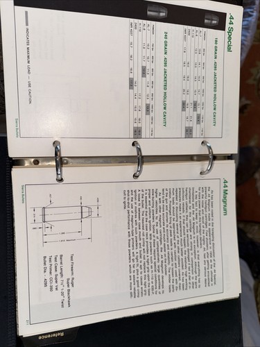 Sierra Bullets Reloading Manual 1971 223 Rifle Pistol Ballistics Ok Condition - 第 17/24 張圖片