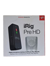 IK Multimedia iRig Pre HD Microphone Interface For iPhone, iPad Mac/PC