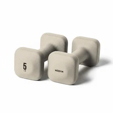 SafeGrip Dumbbells, Anti-Slip, Anti-Roll, Thick Handles, Free Weights, Square...