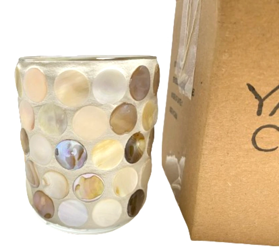 Yankee Candle Coastal Shores Soporte Votivo Mosaico Nuevo en Caja con ARENAS ROSAS ENVÍO GRATUITO Foto 2 de 4