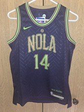 Nike Brandon Ingram New Orleans Pelicans City Edition Swingman Jersey Youth M...