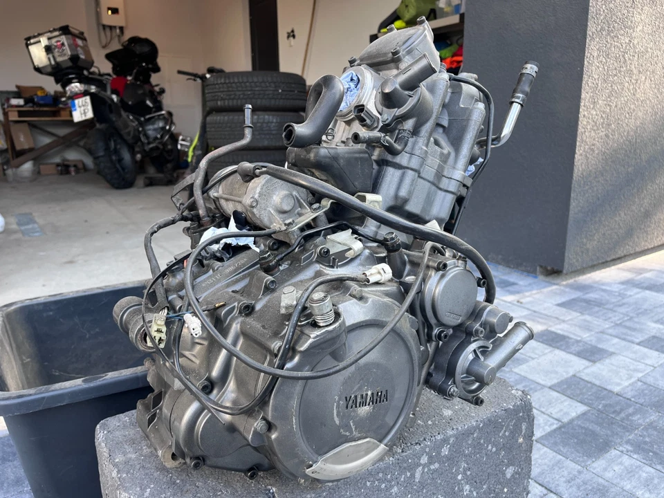 Yamaha XT660Z Engine Complete Engine Assembly - Bild 3 von 4