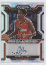 2022-23 Panini Prizm Draft Picks College Penmanship Hyper Charlie Moore Auto y8h
