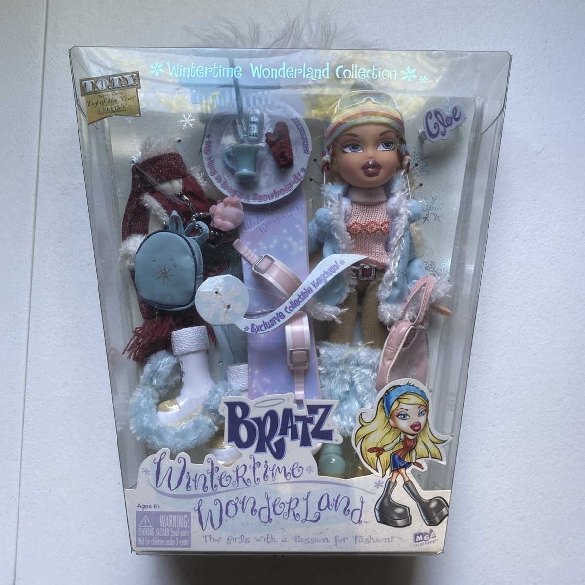 MGA Bratz Wintertime Wonderland Cloe Doll TOTY 2003 New | eBay