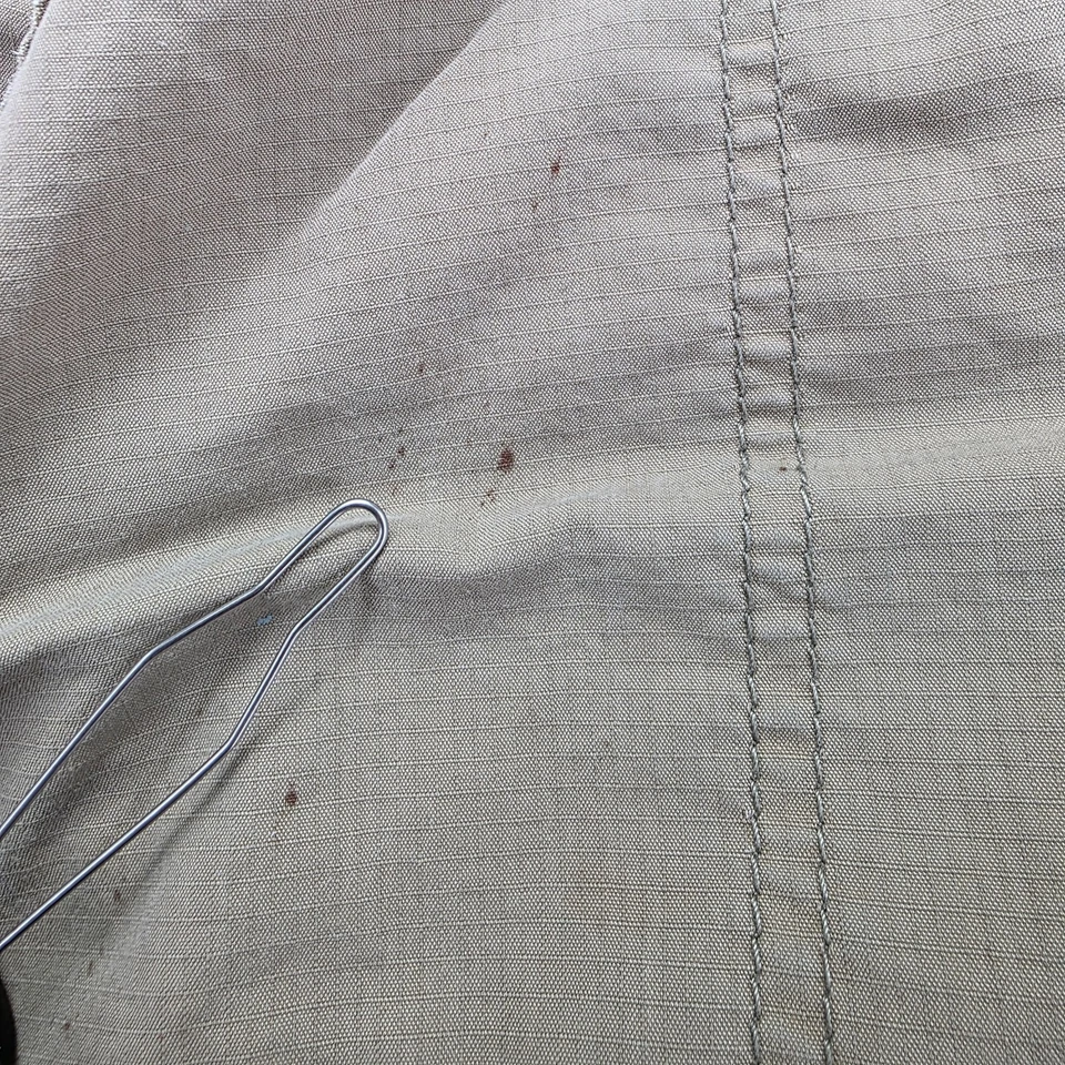 Pantalones cortos GAP para mujer 10 cargo Ripstop beige tiro medio Foto 4 de 4