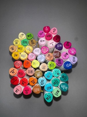 Master s Touch Alcohol Markers Set 54 Twin Tip Brush&Chisel Art Markers Coloring
