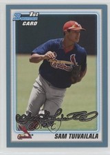 2010 Bowman Draft Draft Picks Blue 9/399 Sam Tuivailala #BDPP1 0o9