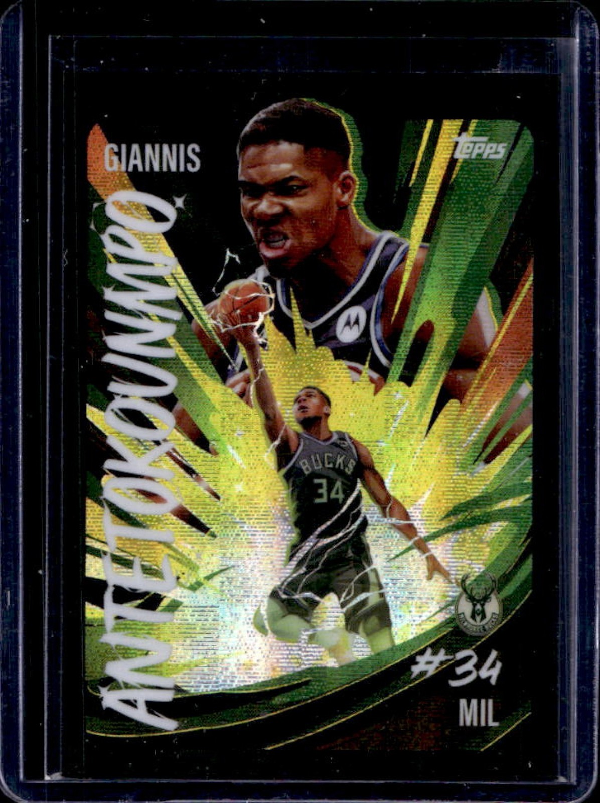 2025-26 Topps Chrome Giannis Antetokounmpo Ultra Violet All-Star SSP #UV-2 Bucks