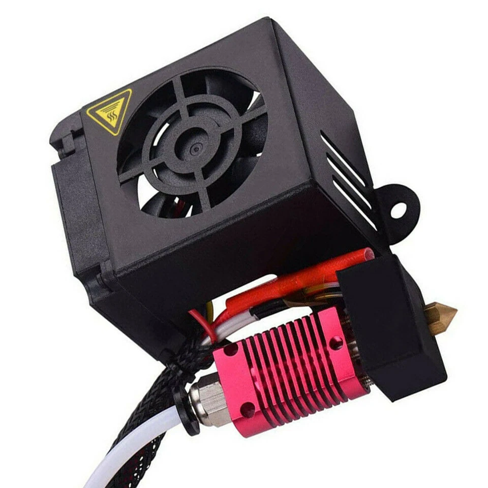 Kit de boquilla de piezas de extremo caliente extrusora MK8 montada para impresora 3D Creality CR-10 - Imagen 4 de 4