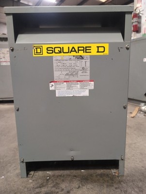 45kVA Pri 480V Sec 208/120V 3PH Indoor Transformer Square D 45T3H