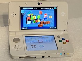 Nintendo 3DS Super Mario 3D Land Edition Console - White Tested Works Great