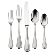 Oneida COUNTESS (GLOSSY)  Stainless Steel 45pc. Flatware Set (Service for Eight)
