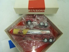 Vtg Winross Die Cast Semi Truck Hershey's Strawberry Syrup Tanker Kenworth 1992