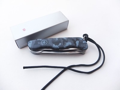 Victorinox Swiss Army Knife 111mm Navy Camouflage Skipper Tools