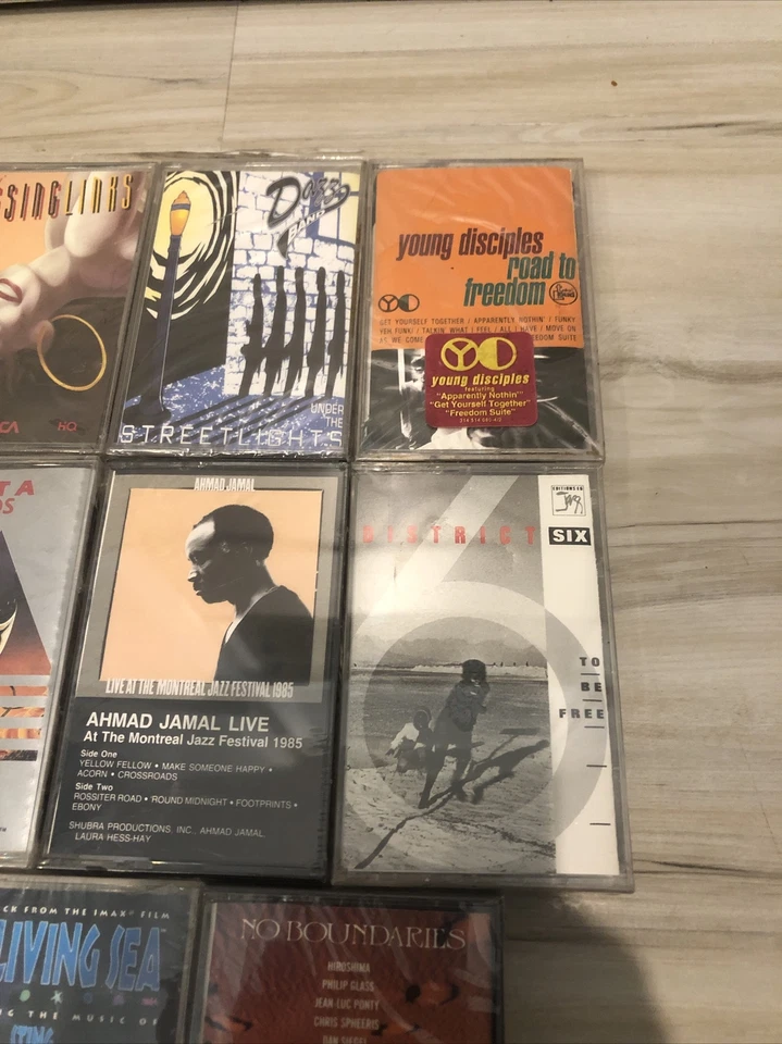 8 Jazz & Easy Listening NEW Cassettes Ahmad Jamal Missing Links Dazz Band Tomita - Image 3 of 4