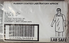 Rubber Coated Laboratory Apron/ Lab safe