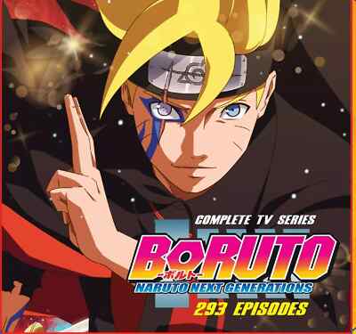 Anime DVD Boruto: Naruto Next Generations Vol.1-293 Complete ENGLISH DUB Box Set