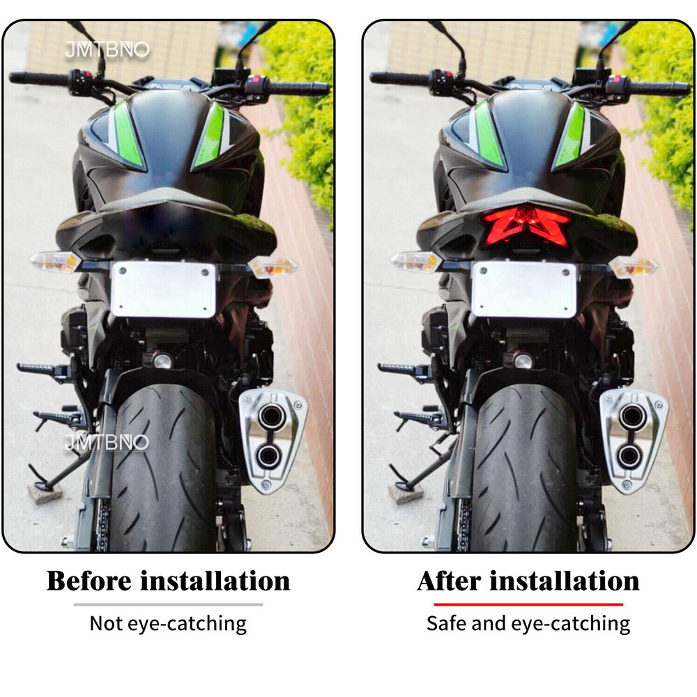 オートバイ リア テールライト に適合するZ125 プロ 13-22 【送料無料