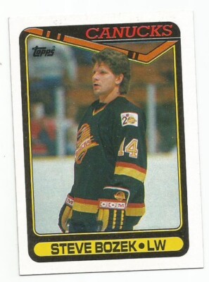 STEVE BOZAK 1990-91 TOPPS CARD NEAR MINT+ CONDITION | eBay