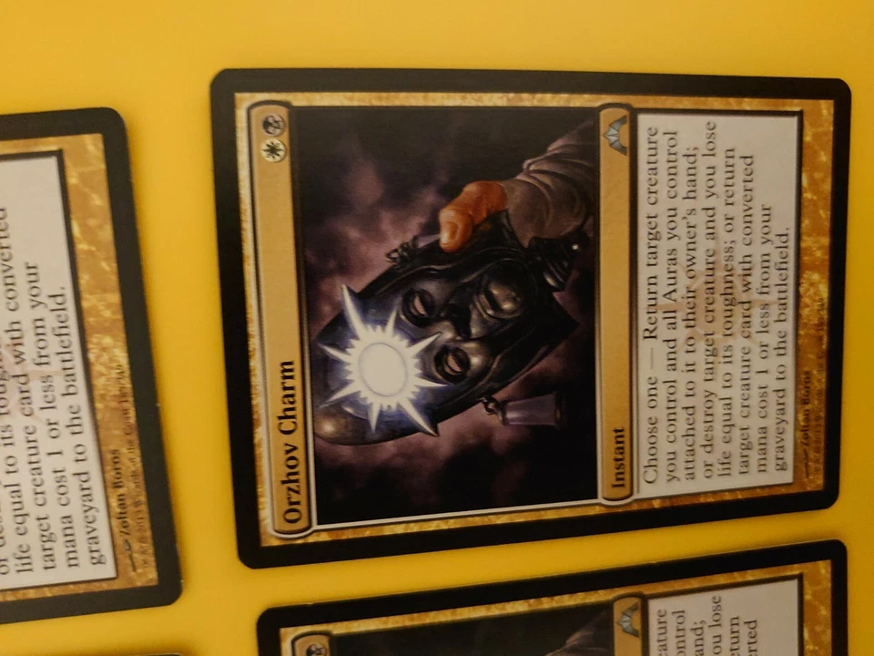 MTG Card. Orzhov Charm playset. Gatecrash Instant 4 cards - Image 2 of 3